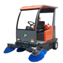 陜西普森西安掃地機(jī)電動中小型清掃車、地下車庫小區(qū)物業(yè)掃地機(jī)