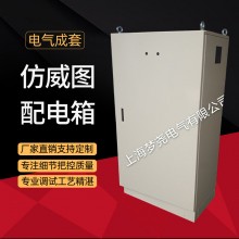 仿威圖控制箱 PS單開(kāi)門(mén)、雙開(kāi)門(mén)控制柜 內(nèi)外門(mén)平光雙色 配電柜